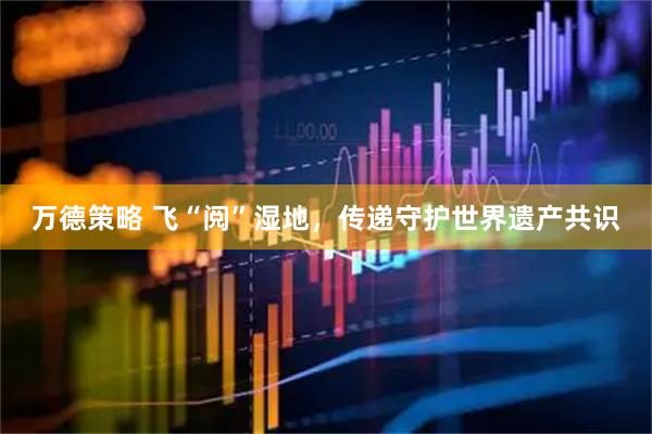万德策略 飞“阅”湿地，传递守护世界遗产共识
