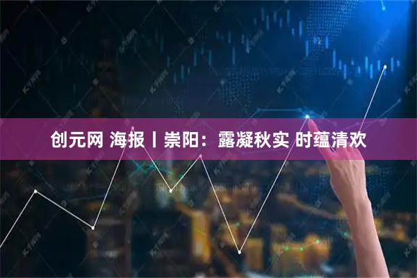 创元网 海报丨崇阳：露凝秋实 时蕴清欢